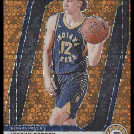 2024-25 Panini Prizm Prizms Fast Break Orange Johnny Furphy #/125 #237