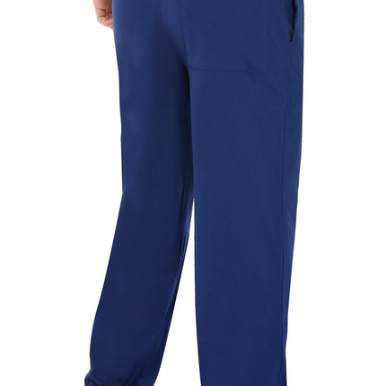 Mens Pull On Elastic Waist Knit Pants - Relaxed Dressing for Comfort
