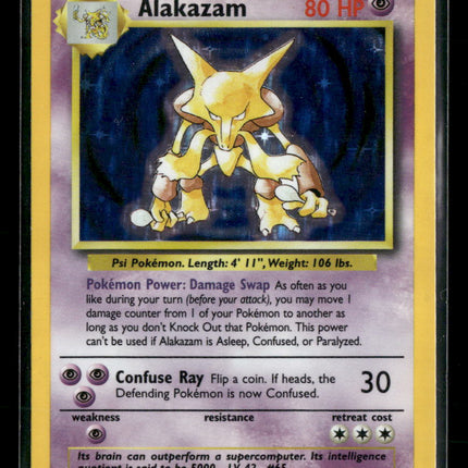 Base Set Alakazam #001/102