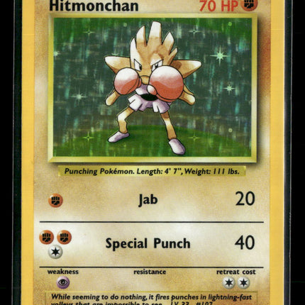 Base Set Hitmonchan #007/102