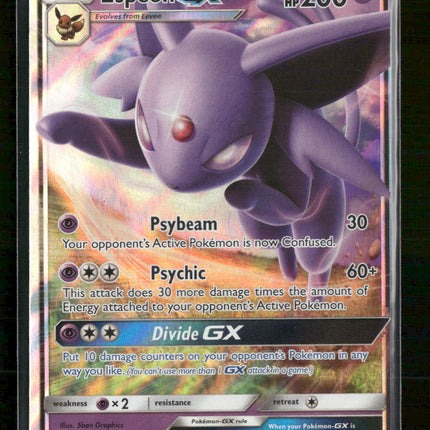 SM Base Set Espeon GX #61/149