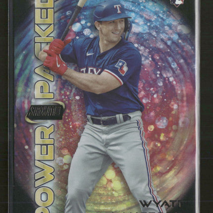 2024 Stadium Club Power Packed Black Wyatt Langford #/99 #PP-29