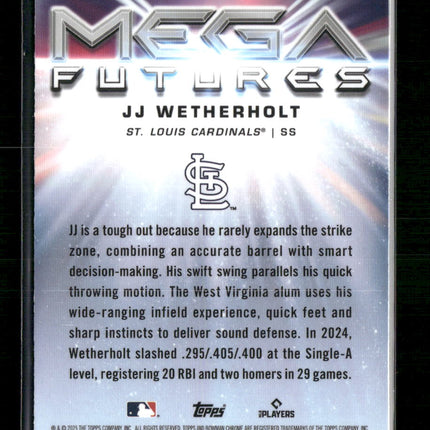 2025 Bowman - Mega Futures JJ Wetherholt #BMF-16