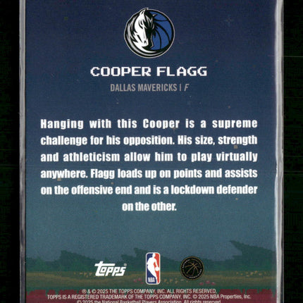 2025-26 Topps 8-Bit Ballers Cooper Flagg #8B-31