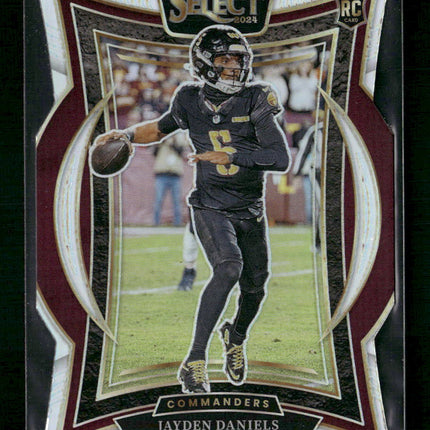 2024 Panini Select Silver Prizm Jayden Daniels Rookie #26