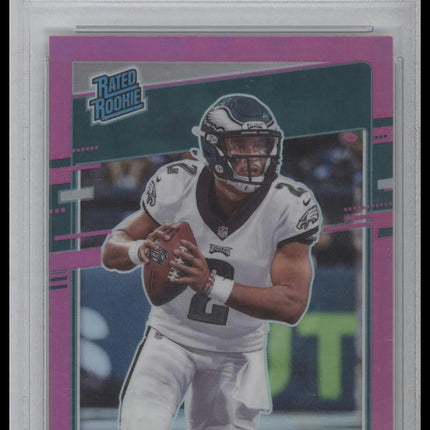 2020 Panini Donruss Optic Pink Jalen Hurts 9 PSA #164