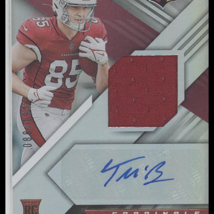 2022 Panini XR Rookie Swatch Autographs Trey McBride #/199 Auto #RSA-TM