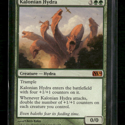 Magic 2014 (M14) Kalonian Hydra #181