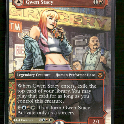 Marvel's Spider-Man (SPM) Gwen Stacy (Borderless) #M0202