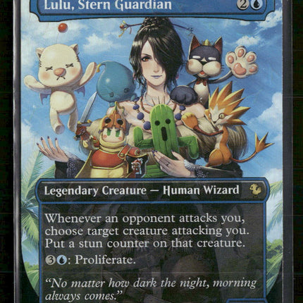 Final Fantasy (FIC) Lulu, Stern Guardian Borderless Chocobo Track Foil #R0467