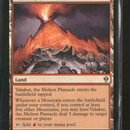 Zendikar Valakut, the Molten Pinnacle #228