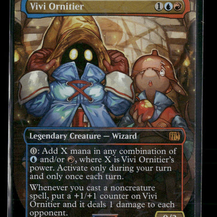 FINAL FANTASY (FIN) Vivi Ornitier (Borderless) Chocobo Track Foil #M0570