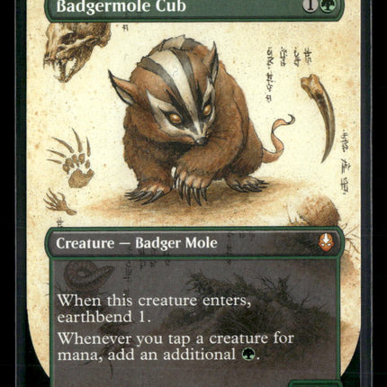 Avatar: The Last Airbender (TLA) Badgermole Cub (Borderless) #0326