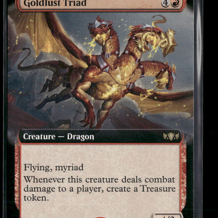 Commander: Tarkir: Dragonstorm Goldlust Triad (Extended Art) #74