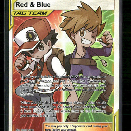 SM - Cosmic Eclipse Red & Blue (Full Art) #234/236