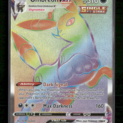 SWSH07: Evolving Skies Umbreon VMAX (Secret) #214/203