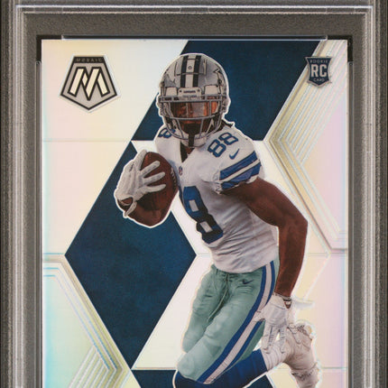 2020 Panini Mosaic Silver Prizm Ceedee Lamb 10 PSA #207