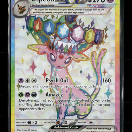 SV: Scarlet & Violet Promo Cards (SVP) Espeon ex #175