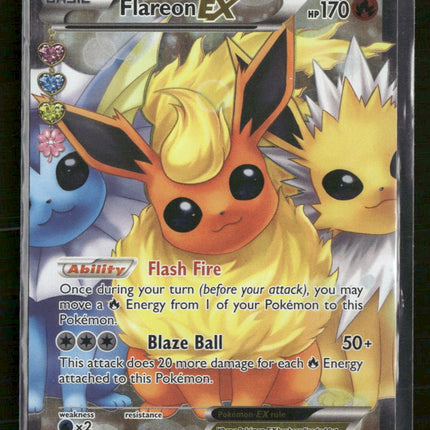 Generations: Radiant Collection Flareon EX (Full Art) #RC28/RC32