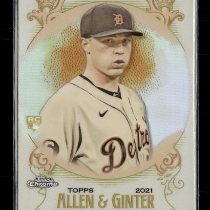2021 Topps Allen & Ginter Chrome Tarik Skubal Rookie #245