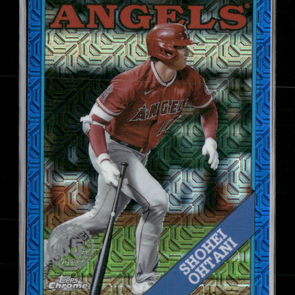 2023 Topps Baseball 35th Anniversary Chrome Blue Shohei Ohtani #/150 #2T88C-25
