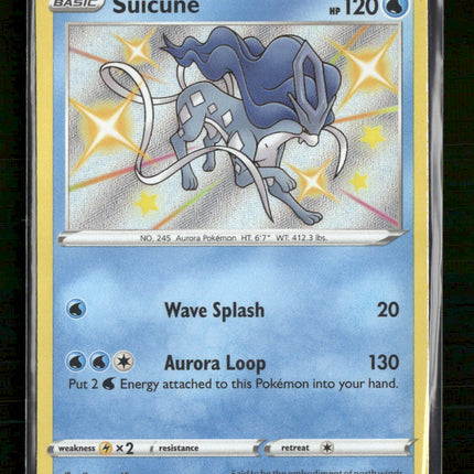 Shining Fates: Shiny Vault Suicune #SV022/SV122