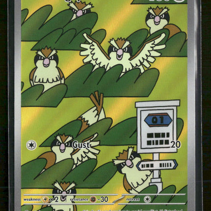SV03: Obsidian Flames Pidgey #207/197