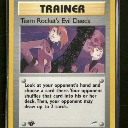 Neo Destiny Team Rocket's Evil Deeds #103/105