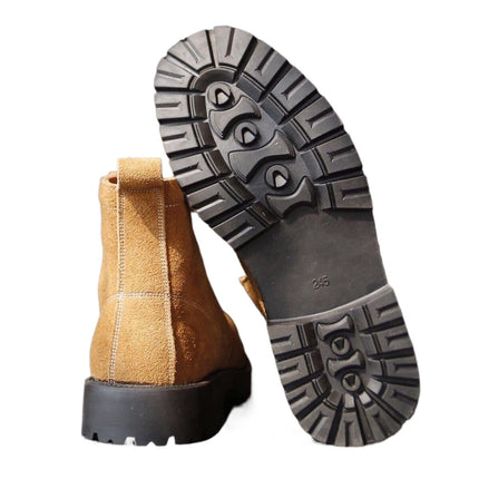 Fluffy Breathable Construction-Site Protective Big-Head Safety Shoes