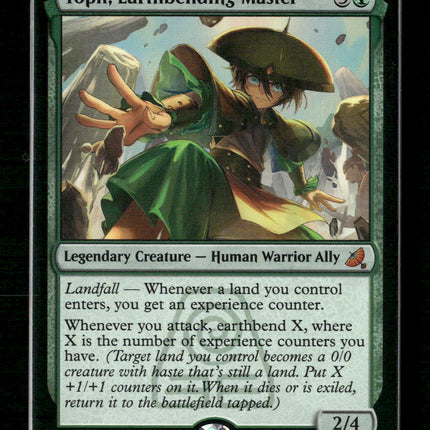 avatar the last airbender toph, earthbending master #