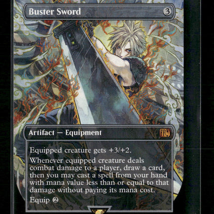 FINAL FANTASY Buster Sword (Borderless) #351
