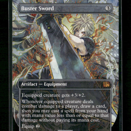 FINAL FANTASY Buster Sword (Borderless) #351