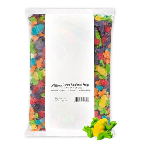 Albanese World's Best Gummi Candy - 5 Pound Bulk Bags - Multiple Varieties