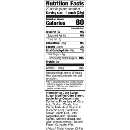 Betty Crocker Minecraft Fruit Flavored Kids Snacks, Fat Free and Gluten Free Snack, 8 oz (10 Pouches)