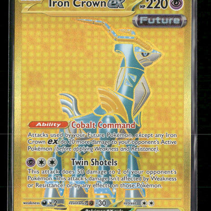 SV05: Temporal Forces Iron Crown ex Holo #216/162