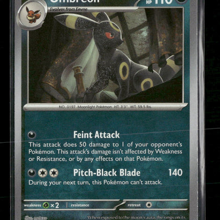 SV: Prismatic Evolutions Umbreon (Master Ball Pattern) Holo #059/131