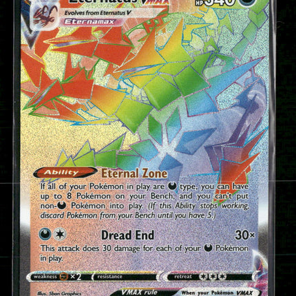 SWSH03: Darkness Ablaze Eternatus VMAX (Secret) Holo #192/189