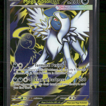 ME01: Mega Evolution Mega Absol ex Holo #161/132