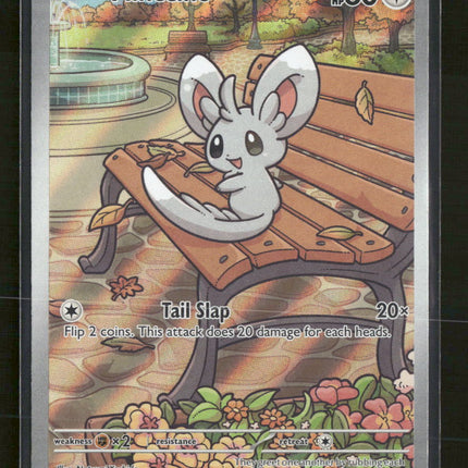 SV: Black Bolt Minccino Holo #152/086