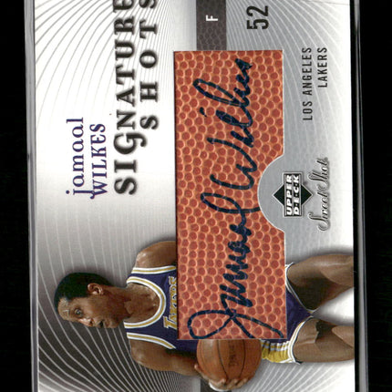 2005-06 Upper Deck Sweet Shot Signature Shots Jamaal Wilkes Auto #SS-JA