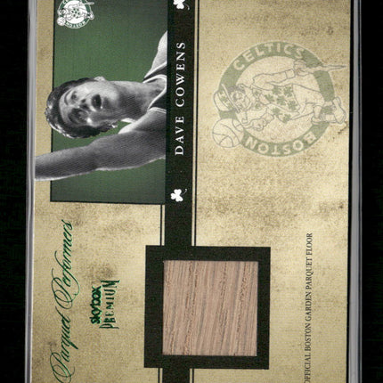 Skybox Premium Parquet Performers Relic Dave Cowens #/15