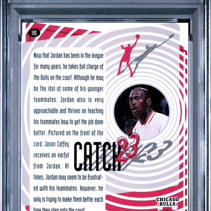 1997 Collector'S Choice Catch 23-Natural Born Ldr Michael Jordan 9 PSA #195