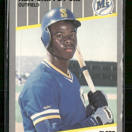 1989 Fleer Ken Griffey Jr. Rookie #548