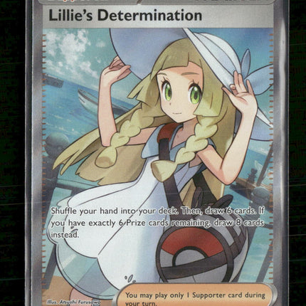 ME01: Mega Evolution Lillie's Determination Holo #169/132