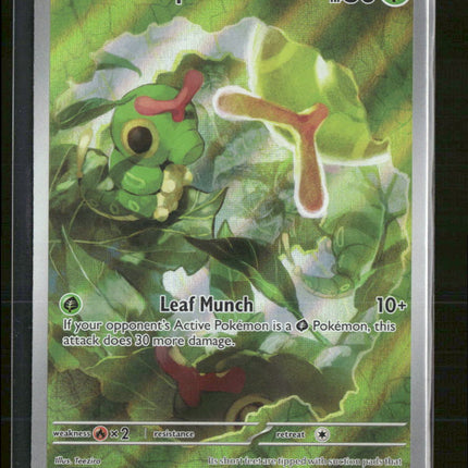 SV: Scarlet & Violet 151 Caterpie Holo #172/165