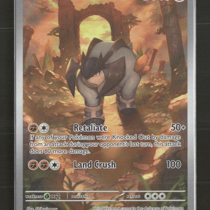 SV: White Flare Terrakion Holo #135/086