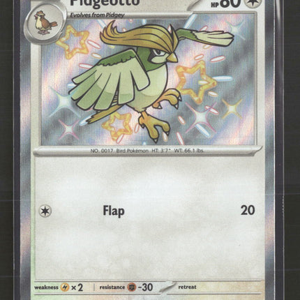 SV: Paldean Fates Pidgeotto Holo #197/091