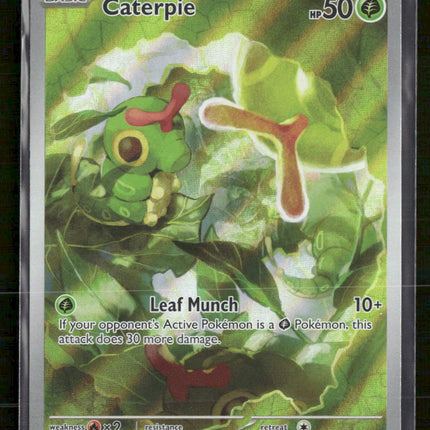 SV: Scarlet & Violet 151 Caterpie Holo #172/165