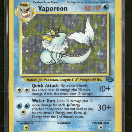Jungle Vaporeon Holo #12/64