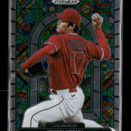 2022 Panini Prizm Stained Glass Shohei Ohtani #SG-3